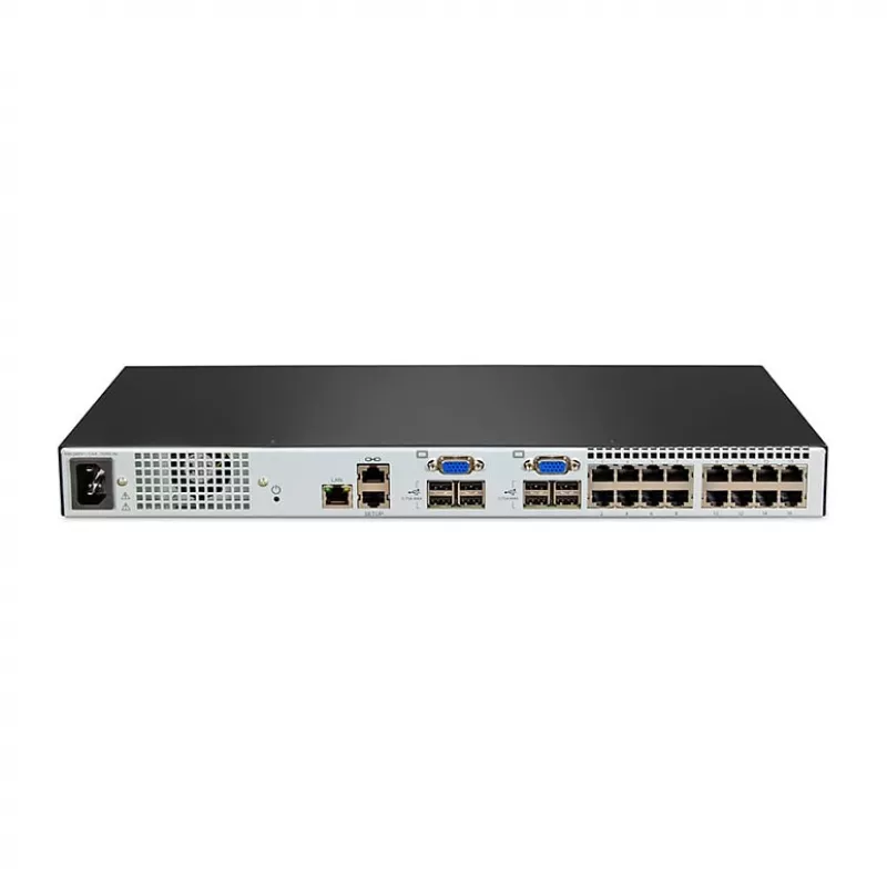 Vertiv Avocent AutoView AV3216 16-Port KVM-Switch, 2 lokale Benutzer, 1 IP-Benutzer