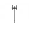 Bodenstativ MULTIBRACKETS M Single Pole Floormount Pro für 32″–65″ Displays, 50 kg, VESA 100×100–400×400, Neigung -6°–15°, schwarz
