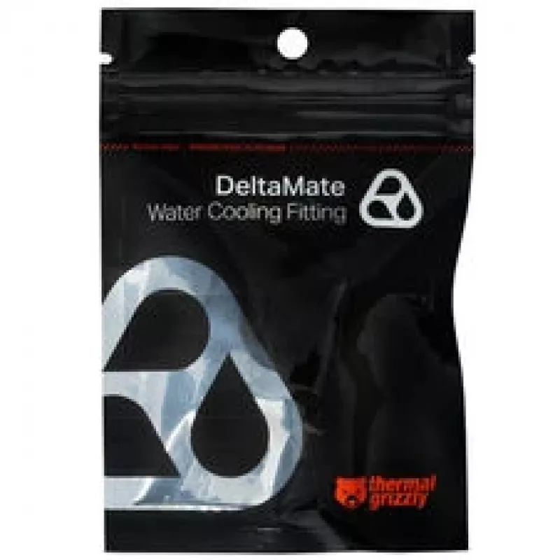 Thermal Grizzly DeltaMate Extender MM7R – Wasserkühlungsanschluss, Nickel matt, 1 Stk. (TG-DM-FIT-0211)