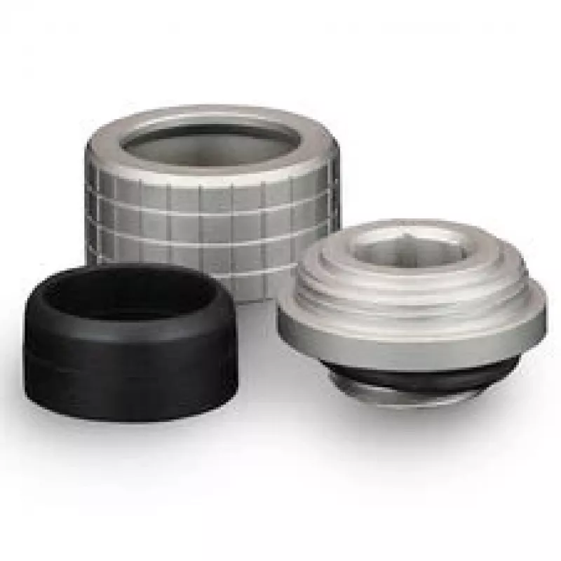 Thermal Grizzly DeltaMate Fitting HT14, Messing G1/4, Nickel, 6er-Pack (TG-DM-FIT-6214)
