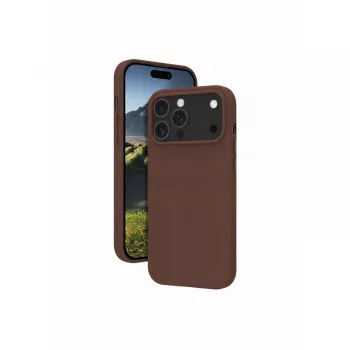 dbramante 1928 Roskilde MS – Lederhülle für iPhone 17 Pro Max kompatibel mit MagSafe (dunkelbraun)