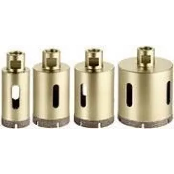 Metabo 628319000 Diamant-Trockenlochsäge-Set für Fliesen, 4 Stück (35, 40, 50, 68 mm)