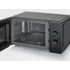 Kombinationsmikrowelle SEVERIN MW 7792, Tischgerät, 20 L, 900 W, Schwarz, Tasten und Drehregler