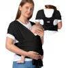Momcozy Baby Wrap Carrier Schwarz | Babytrage |