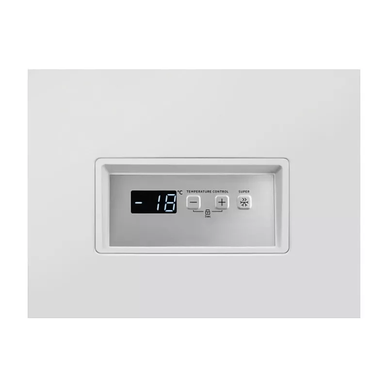 Gefriertruhe AEG AHB531D1LW – freistehend, 308 L Kapazität, 4 Sterne, 21 kg/24h Gefrierleistung, Energieeffizienzklasse D, weiß