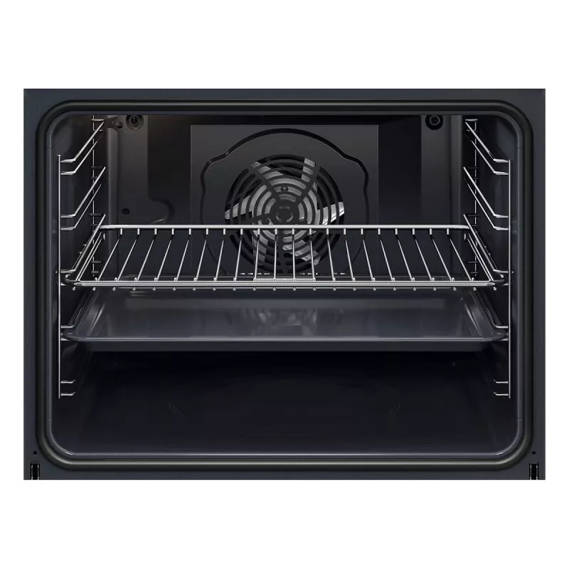 Einbau-Elektrobackofen AEG Serie 5000 OU5AB20SM – 72 l, A+, Edelstahl/Schwarz, Touch- und Drehregler