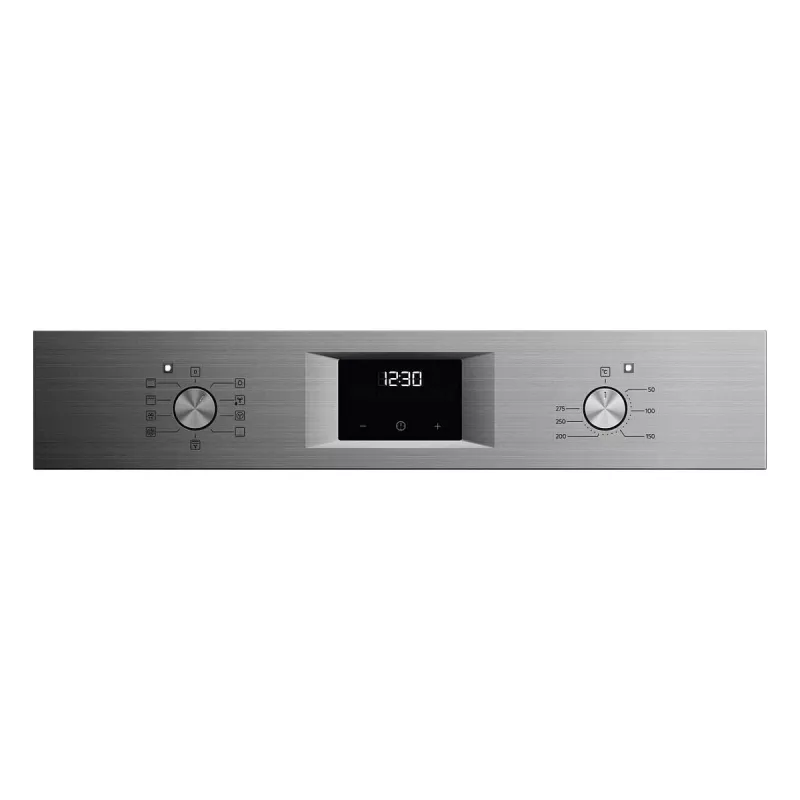 Einbau-Elektrobackofen AEG Serie 5000 OU5AB20SM – 72 l, A+, Edelstahl/Schwarz, Touch- und Drehregler