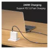 EQUIP USB4 Gen 2x2 C–C-Kabel 3,0m, PD 100W, 4K/60Hz, 20Gbps, Schwarz