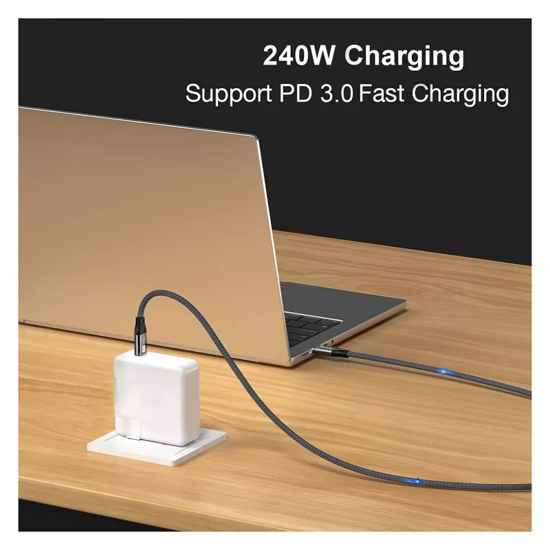 EQUIP USB4 Gen 2x2 C–C-Kabel 3,0m, PD 100W, 4K/60Hz, 20Gbps, Schwarz