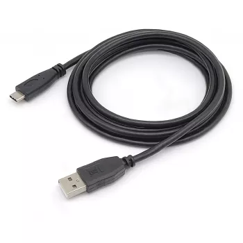 EQUIP USB 2.0 Kabel C zu A M/M, 0,3 m, USB 2.0 480 Mbit/s, vernickelte Kontakte, Schwarz