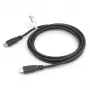 USB-C-auf-USB-C-Kabel 2.0 EQUIP 128833, 0,5 m, PD 60 W, 0,48 Gbit/s, vernickelte Kontakte, schwarz