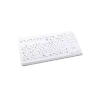 GETT KG17203 USB QWERTZ Deutsch Grau Tastatur