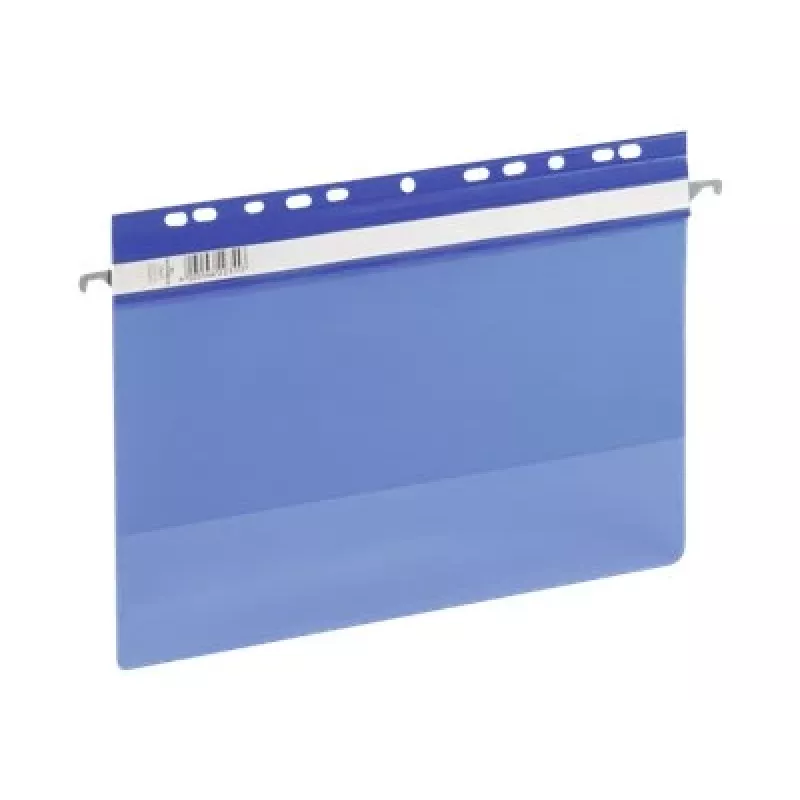 Hängeordner Durable 2561-06 A4 Kunststoff Blau Transparent