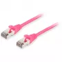 Patchkabel Equip Cat.6A S/FTP RJ-45 3m Pink