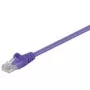 Goobay 95281-GB Patchkabel Cat.6 U/UTP RJ-45, violett, 5 m