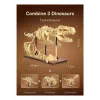Bausatz Jamara CaDA Dinosaurier-Fossil Velociraptor — 256 Teile, Alter 8+, Beige/Braun