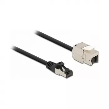 Kabel RJ45-Stecker auf Keystone-Modul RJ45-Buchse DeLOCK 87029