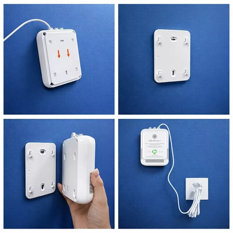 Gas- und Kohlenmonoxid-Lecksucher QOLTEC 52654 – Sensor für Erdgas und CO