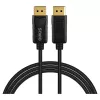 DisplayPort-1.4-Kabel SAVIO CL-206, 3 m, passiv, Unterstützung für 8K@60Hz / 4K@120Hz