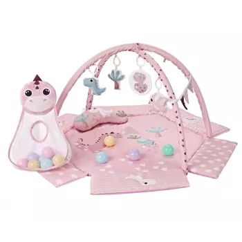 Lernspielmatte Dino Pink TinyMini rosa