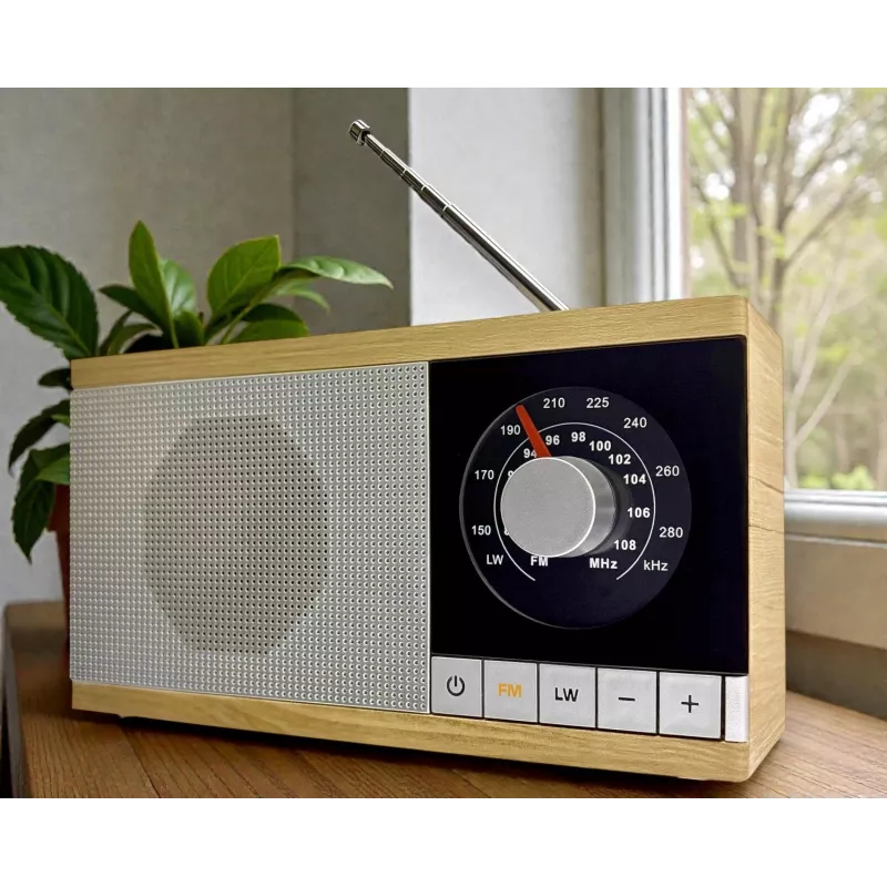 Radio Krystyna Holzgehäuse