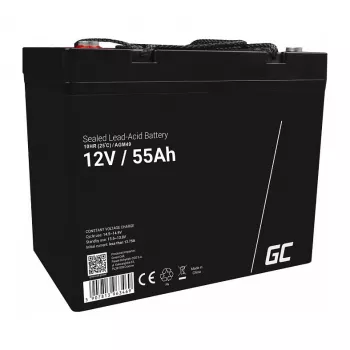 AGM Batterie Green Cell AGM49 55 Ah 12 V Marine Leisure