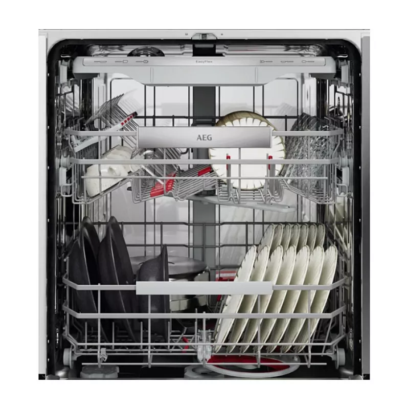 Unterbau-Geschirrspüler AEG GU8200A2SGM — 14 Maßgedecke, Energieeffizienzklasse A, 40 dB, 8,4 l/Zyklus
