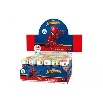Seifenblasen 60 ml Spiderman Display 36 Stück