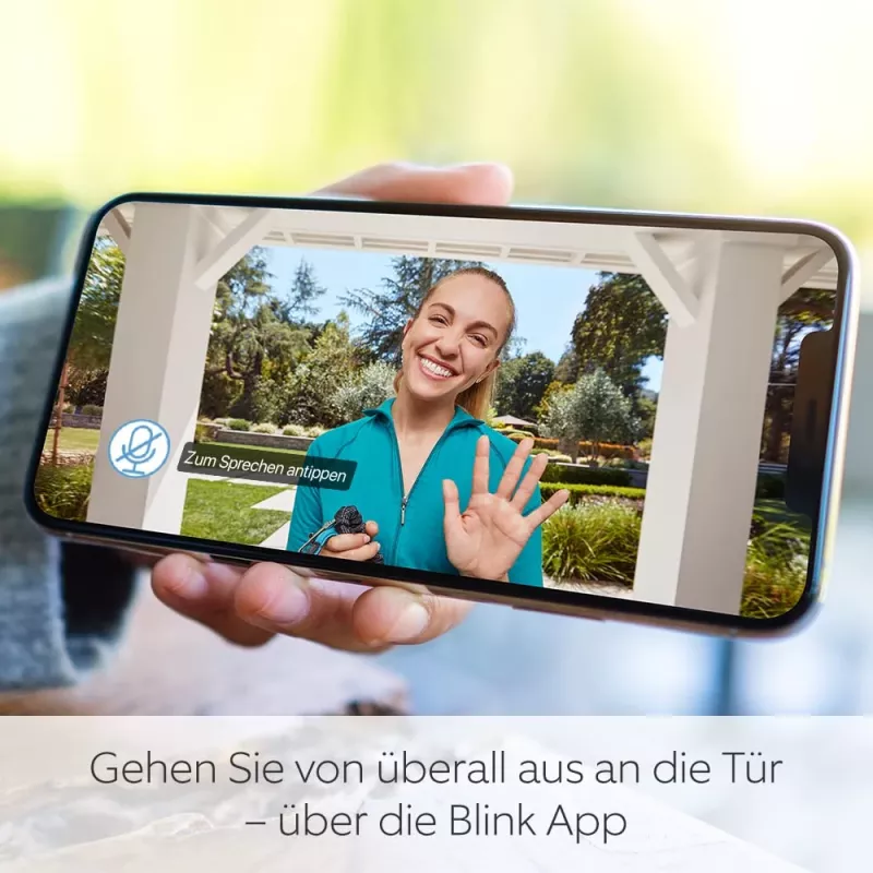 Amazon Blink Video Doorbell Schwarz