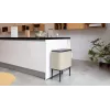 Brabantia Bo Touch Bin 33 L 3 Körbe Beige Breite 540 mm Tiefe 312 mm Höhe 680 mm