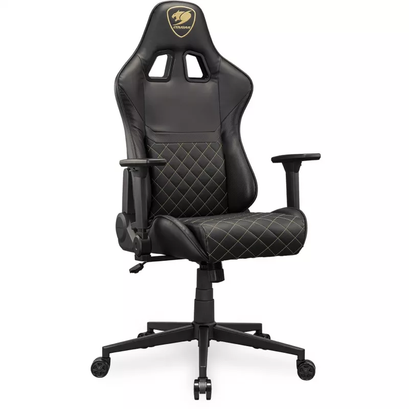 Universal Gaming-Stuhl COUGAR Gaming ARMOR ONE V2 Gepolsterte Sitzfläche Schwarz Gold