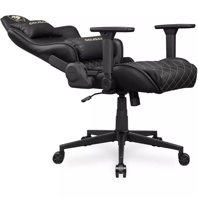 Universal Gaming-Stuhl COUGAR Gaming ARMOR ONE V2 Gepolsterte Sitzfläche Schwarz Gold