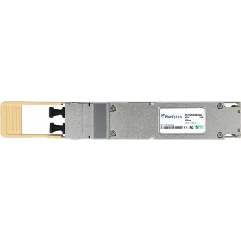 OSFP-Transceiver BlueOptics P49386-001-BO, MPO/MTP-12 APC, flach Top, 400GBASE-VR4, Multimode 850nm, 50m, DDM