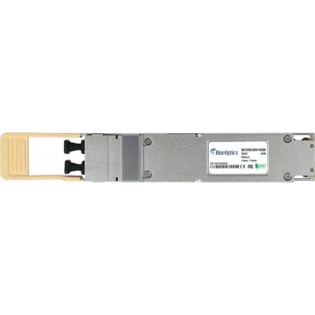BlueOptics OSFP Twin-Port-Transceiver P49762-B21-BO, MPO/MTP-12 APC, 2×400GBASE-SR4, MMF 850 nm, 50 m, DDM, 0–70 °C