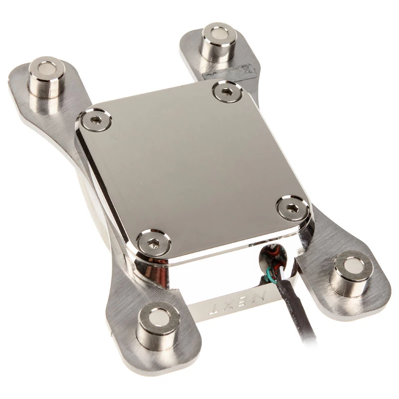 CPU-Wasserkühler Aqua-Computer cuplex kryos NEXT mit VISION AM4 – Nickel/Nickel