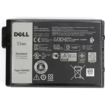 Akku für Dell Laptops, 51 WHr, 3‑Zellen, kompatibel mit ausgewählten Dell Modellen