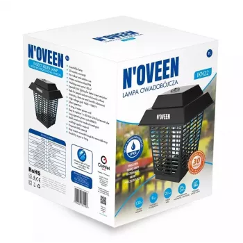 N'oveen IKN22 IPX4 Professionelle Lampion Insektenvernichtungslampe, UV-A