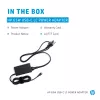 HP 65W USB-C LC Netzteil Indoor Laptop-Netzteil Schwarz