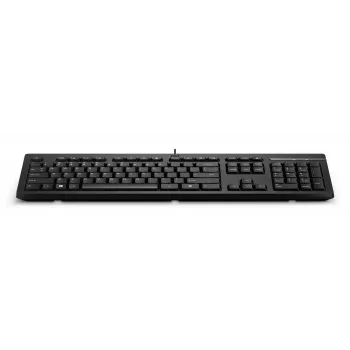 HP 125 Kabelgebundene Tastatur Full-Size USB Membran Schwarz