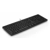HP 125 Kabelgebundene Tastatur Full-Size USB Membran Schwarz