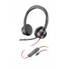 HP Poly Blackwire 8225 USB-C-Headset, kabelgebunden, Büro/Callcenter, 185 g, Headset, Schwarz
