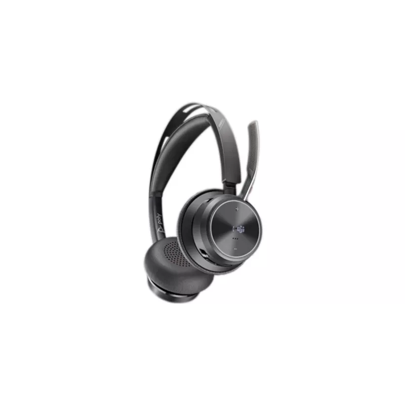 HP Poly Voyager Focus 2-M USB-C-C Headset USB-C/A-Adapter Ladestation Poly+ 3 Jahre