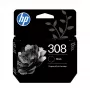HP 308 2er-Pack Schwarz/Dreifarbig Original Tintenpatronen-Kombi, Standardreichweite, Schwarz, Cyan, Magenta, Gelb, farbstoffbasierte Tinte, pigmentbasierte Tinte, 2 Stk., 160 Seiten