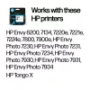 HP 303 Schwarz Original Druckerpatrone — pigmentierte schwarze Tinte, Standardkapazität, Einzelpackung, ~200 Seiten