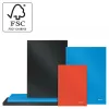 Leitz Notebook Solid Hardcover A5 Liniert 90 g 80 Blatt, Monochromatisch, Schwarz, A5, 80 Blatt, Glänzend, 80 g/m²
