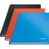 Leitz Notebook Solid Hardcover A5 Liniert 90 g 80 Blatt, Monochromatisch, Schwarz, A5, 80 Blatt, Glänzend, 80 g/m²