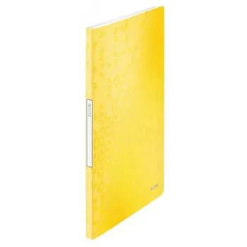 Leitz Display Book WOW PP 20 Taschen, Gelb, Polyvinylchlorid (PVC), 20 Taschen, A4, 231 mm, 13 mm