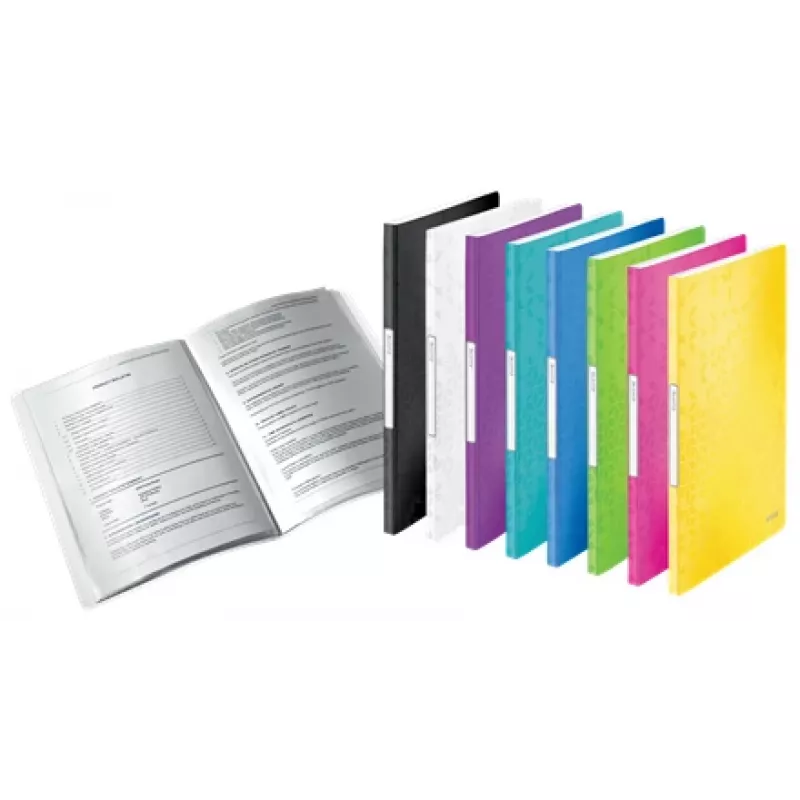 Leitz Display Book WOW PP 20 Taschen, Gelb, Polyvinylchlorid (PVC), 20 Taschen, A4, 231 mm, 13 mm