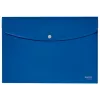 Leitz Recycle Dokumentenmappe, Umschlagmappe, A4, Polypropylen (PP), Blau, Querformat, 60 Blatt