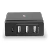 Lindy 4 Port USB Type C und A Smart Charger mit Power Delivery, 72W